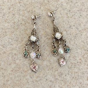 Vera Wang chandelier earrings